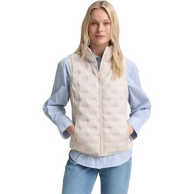 TOM TAILOR damväst, 27609 – Cold beige, XXL TOM TAILOR damväst, 27609 – Cold beige, XXL