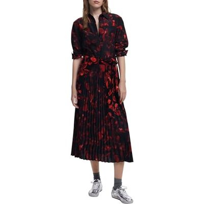 Desigual Vest_Camisero_PLISA, 3029 Mörkröd, M, Röd röd, M Desigual Vest_Camisero_PLISA, 3029 Mörkröd, M, Röd röd, M