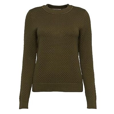 ESPRIT tröja av strukturstickad, 355/mörk kaki, XXS ESPRIT tröja av strukturstickad, 355/mörk kaki, XXS