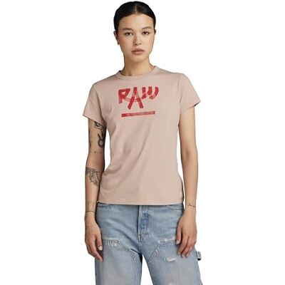G-STAR RAW Calligraphy Graphic, Beige (Moonlight D24498-d511-g287), S G-STAR RAW Calligraphy Graphic, Beige (Moonlight D24498-d511-g287), S