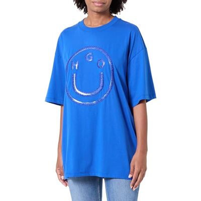 HUGO oversized_te_B_6, Öppen blå 493, S HUGO oversized_te_B_6, Öppen blå 493, S