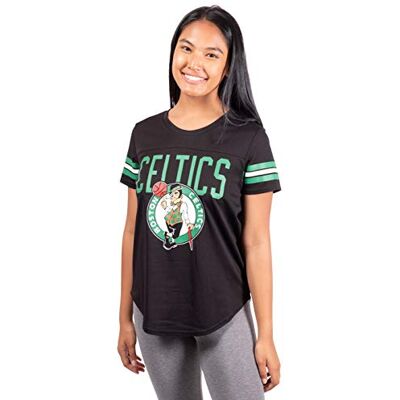 Ultra Game Kvinnor Mjuk Mesh Jersey Tee Shir Dam Mjuk Mesh Jersey T-skjorta Svart L Ultra Game Kvinnor Mjuk Mesh Jersey Tee Shir Dam Mjuk Mesh Jersey T-skjorta Svart L