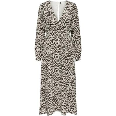 ONLY ONLALMA Life Poly JEN Long Dress AOP, Pumice Stone/Aop:599 Leo, XL ONLY ONLALMA Life Poly JEN Long Dress AOP, Pumice Stone/Aop:599 Leo, XL