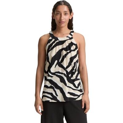 TOM TAILOR damblus, 38070 – abstrakt beige zebra, 46 TOM TAILOR damblus, 38070 – abstrakt beige zebra, 46