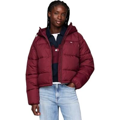 Tommy Jeans TJW ASPEN PUFFER EXT DW0DW18841 pufferjacka, lila (Deep Rouge), S, Lila (Deep Rouge), S Tommy Jeans TJW ASPEN PUFFER EXT DW0DW18841 pufferjacka, lila (Deep Rouge), S, Lila (Deep Rouge), S