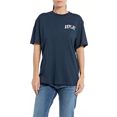 Replay dam tshirt, 908 Dark Blue, XS Replay dam tshirt, 908 Dark Blue, XS