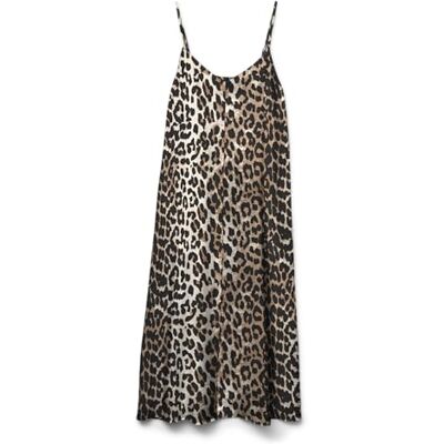 VERO MODA dam Vmjosie Calf Singlet Dress WVN Ga, Häger, XS VERO MODA dam Vmjosie Calf Singlet Dress WVN Ga, Häger, XS
