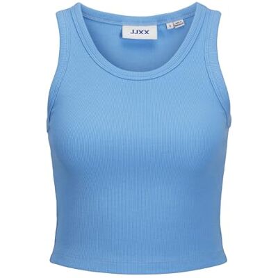 JJXX JXFALLON STR SL Rib TOP JRS NOOS, Liten pojke blå, XL JJXX JXFALLON STR SL Rib TOP JRS NOOS, Liten pojke blå, XL