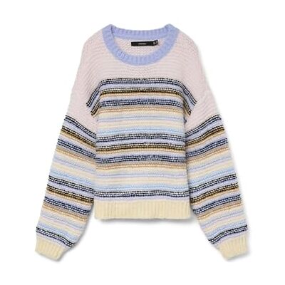 VERO MODA Vmbonbon Ls O-hals tröja Boo, Baby lavendel, M VERO MODA Vmbonbon Ls O-hals tröja Boo, Baby lavendel, M