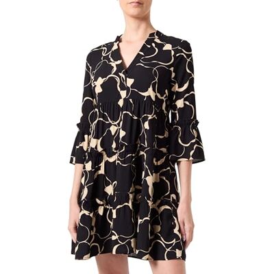 VERO MODA dam Vmeasy Joy 3/4 Short Dress Wvn Ga Sommarklänning VERO MODA dam Vmeasy Joy 3/4 Short Dress Wvn Ga Sommarklänning