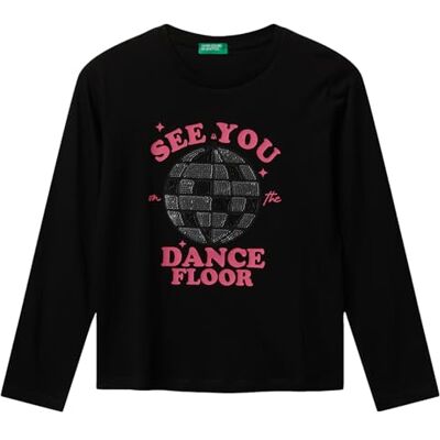 United T-shirt M/L, Svart, 120 United T-shirt M/L, Svart, 120