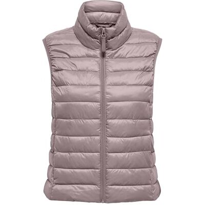 ONLY Onltahia Lw Quilted Waistcoat Otw Noos, Burnished Lilac, L ONLY Onltahia Lw Quilted Waistcoat Otw Noos, Burnished Lilac, L