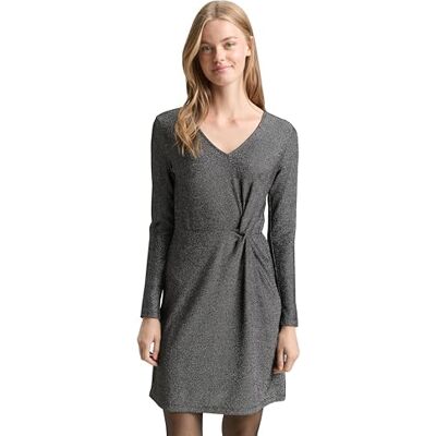 TOM TAILOR Denim damklänning, 34029 – svart glitter, XXL TOM TAILOR Denim damklänning, 34029 – svart glitter, XXL