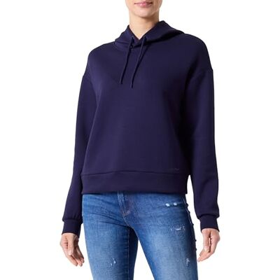 ONLY Onplounge Hood Ls SWT Noos huvtröja för kvinnor, Sjöfartsblå, XS ONLY Onplounge Hood Ls SWT Noos huvtröja för kvinnor, Sjöfartsblå, XS