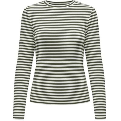 ONLY Onlaida L/S randig topp JRS, Kalamata, XXS ONLY Onlaida L/S randig topp JRS, Kalamata, XXS