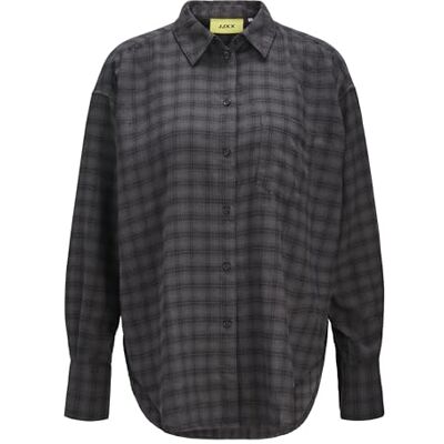 JJXX Jxjamie Flannel Ls Shirt WVN Sn, Pavement, XS JJXX Jxjamie Flannel Ls Shirt WVN Sn, Pavement, XS