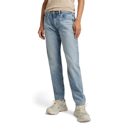 G-STAR RAW G-STAR Kate Boyfriend Jeans för kvinnor, Blå (Sun Faded Skydive Blue D15264-d434-g358), 24W / 30L G-STAR RAW G-STAR Kate Boyfriend Jeans för kvinnor, Blå (Sun Faded Skydive Blue D15264-d434-g358), 24W / 30L