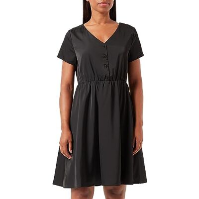 usha BLACK LABEL midiklänning för kvinnor, svart, M usha BLACK LABEL midiklänning för kvinnor, svart, M