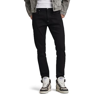 G-STAR RAW G-STAR herr Revend Skinny Jeans , Svart (Pitch Black B964-a810), 34W / 34L G-STAR RAW G-STAR herr Revend Skinny Jeans , Svart (Pitch Black B964-a810), 34W / 34L