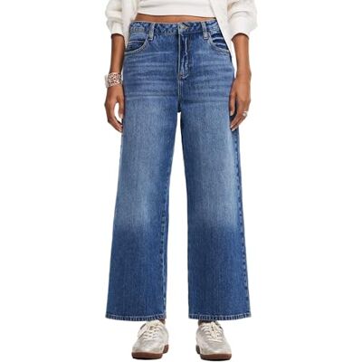 Desigual Denim_Beryl, 5053 denim medium waH, 42, blå, 42 SE Desigual Denim_Beryl, 5053 denim medium waH, 42, blå, 42 SE