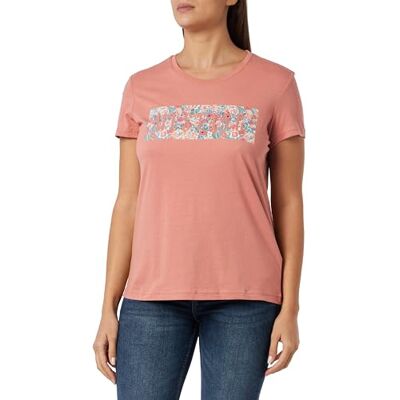 MUSTANG Dam stil Alina C Print T-shirt, ökensand 7261, S, Desert Sand 7261, S MUSTANG Dam stil Alina C Print T-shirt, ökensand 7261, S, Desert Sand 7261, S