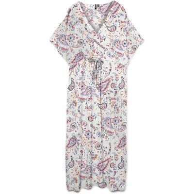 VERO MODA Vmmenny Ss 7/8 kaftan WVN Ga, Molndansare, XS VERO MODA Vmmenny Ss 7/8 kaftan WVN Ga, Molndansare, XS
