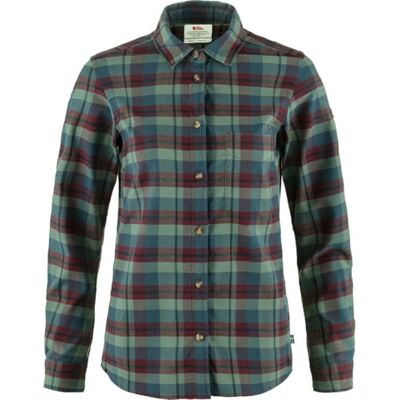Fjällräven Fjallraven 86988-357-614 enkel fjäder skjorta W T-shirt dam port-patina grön storlek S, Port-patina Green, S Fjällräven Fjallraven 86988-357-614 enkel fjäder skjorta W T-shirt dam port-patina grön storlek S, Port-patina Green, S