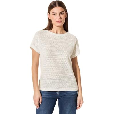 Cecil dam tshirt, Vanilj vit, L Cecil dam tshirt, Vanilj vit, L