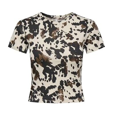 ONLY Onlelina Life S/S AOP Top Jrs, snäckskal, XL dam, Snäckskal, XL ONLY Onlelina Life S/S AOP Top Jrs, snäckskal, XL dam, Snäckskal, XL