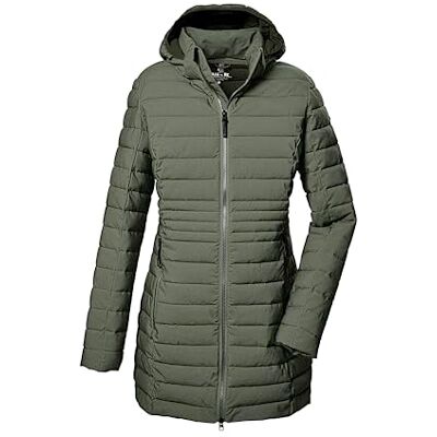 G.I.G.A. DX quiltad parka för kvinnor med dragkedja GW 14 WMN QLTD PRK_Bacarya, oliv, 40, 42300-000 G.I.G.A. DX quiltad parka för kvinnor med dragkedja GW 14 WMN QLTD PRK_Bacarya, oliv, 40, 42300-000