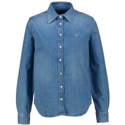 GANT REG DENIM skjorta, Semi Light Blue Worn in, 40 GANT REG DENIM skjorta, Semi Light Blue Worn in, 40