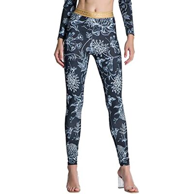 Gianni Kavanagh Dam svart ljus Breeze leggings, svart, XS Gianni Kavanagh Dam svart ljus Breeze leggings, svart, XS