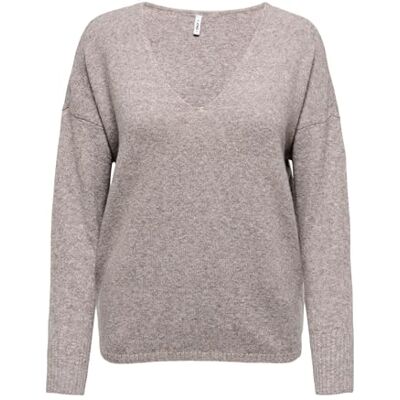 ONLY Onlrica Life L/S V-hals tröja KNT Noos, Lövträd, M ONLY Onlrica Life L/S V-hals tröja KNT Noos, Lövträd, M