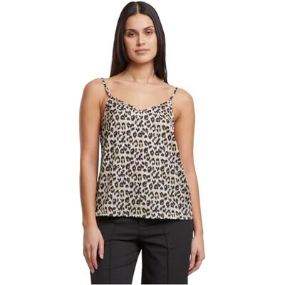 Urban Classics Ladies Leo Slip Top, Lejon, XL Urban Classics Ladies Leo Slip Top, Lejon, XL