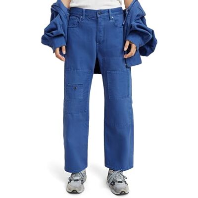 G-STAR RAW Bowey 3D pojkvän Patch Ankle Wmn, Blå (Faded Blue Papillon Gd Patched D24528-d300-g366), 32W x 32L G-STAR RAW Bowey 3D pojkvän Patch Ankle Wmn, Blå (Faded Blue Papillon Gd Patched D24528-d300-g366), 32W x 32L
