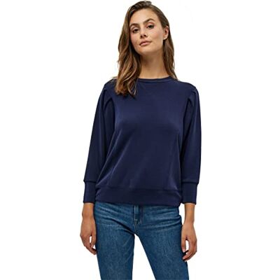 Peppercorn Dam Laila 3/4 ärm sweat, marinblå, XS, Marinblått Xsp, XS Peppercorn Dam Laila 3/4 ärm sweat, marinblå, XS, Marinblått Xsp, XS