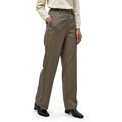 Minus Dambyxor Luvia Kläder Dam Byxor, 9337 Mixed Houndstooth, 38 SE Minus Dambyxor Luvia Kläder Dam Byxor, 9337 Mixed Houndstooth, 38 SE