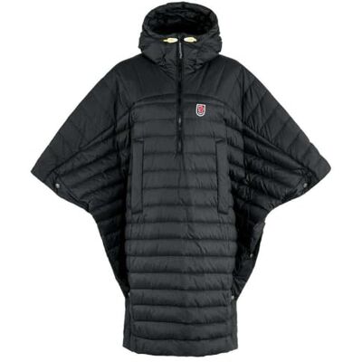 Fjällräven Fjallraven 86477-550 Expedition Down Poncho/Expedition Down Poncho W Poncho dam svart storlek S/M, svart, S Fjällräven Fjallraven 86477-550 Expedition Down Poncho/Expedition Down Poncho W Poncho dam svart storlek S/M, svart, S