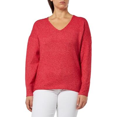 ONLY Bestseller A/S Dam ONLRICA Life L/S V-hals PULLO KNT NOOS tröja, Lychee/detalj:Melange, XS, Lychee/Detail:melange, XS ONLY Bestseller A/S Dam ONLRICA Life L/S V-hals PULLO KNT NOOS tröja, Lychee/detalj:Melange, XS, Lychee/Detail:melange, XS