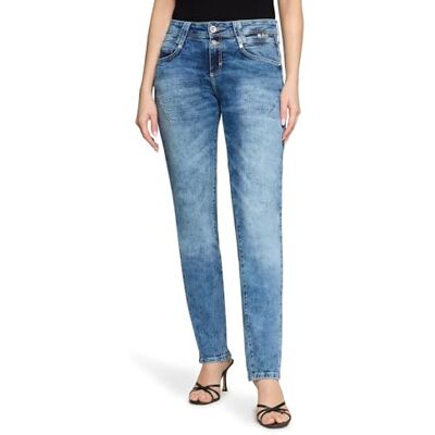 Betty Barclay 6180/1996 byxor, mellanblå denim, 52 dam Betty Barclay 6180/1996 byxor, mellanblå denim, 52 dam