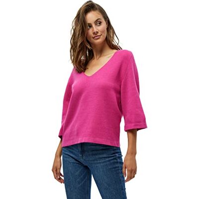Peppercorn Dam Rosalia 3-4 ärm pullover 3, magenta rosa, XS, Magenta rosa, XS Peppercorn Dam Rosalia 3-4 ärm pullover 3, magenta rosa, XS, Magenta rosa, XS