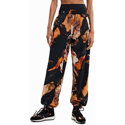 Desigual Dam casual byxor, svart, S Desigual Dam casual byxor, svart, S