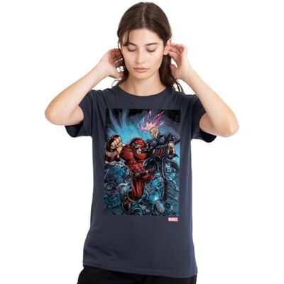 Marvel X-Men rnaught Destroy Ladies T-shirt, Deep Navy, XX-Large, Djup marinblå, XXL Marvel X-Men rnaught Destroy Ladies T-shirt, Deep Navy, XX-Large, Djup marinblå, XXL