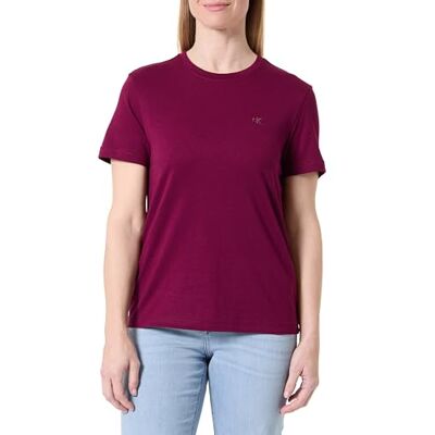 Calvin kvinnors arkiv jersey crew t-shirt EU LV047B224G t-shirts, lila (Berry Glaze), S, Lila (bärglasyr), S Calvin kvinnors arkiv jersey crew t-shirt EU LV047B224G t-shirts, lila (Berry Glaze), S, Lila (bärglasyr), S