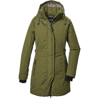 G.I.G.A. DX Funktionsparka för kvinnor, vattentät parkas med dragkedja GW 70 WMN PRK, olivgrön, 38, 41863-000 G.I.G.A. DX Funktionsparka för kvinnor, vattentät parkas med dragkedja GW 70 WMN PRK, olivgrön, 38, 41863-000