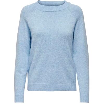 ONLY Onlrica Life L/S tröja KNT Noos, Liten pojke blå, XXL ONLY Onlrica Life L/S tröja KNT Noos, Liten pojke blå, XXL