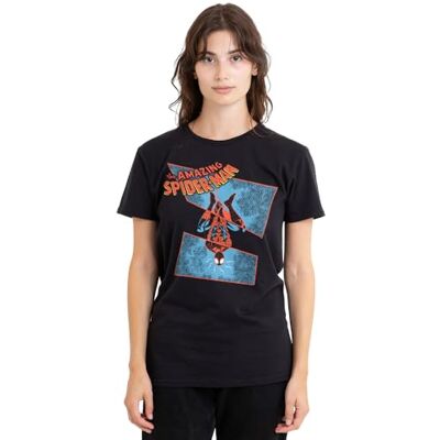 Spider-Man mandarin creative ltd Spidey Senses Tingling Ladies T-shirt, svart, XX-Large, Svart, XXL Spider-Man mandarin creative ltd Spidey Senses Tingling Ladies T-shirt, svart, XX-Large, Svart, XXL