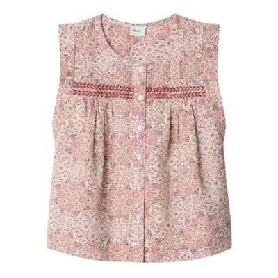 Pepe Jeans flickor Hella skjorta, vit (Mousse White), 14 Pepe Jeans flickor Hella skjorta, vit (Mousse White), 14