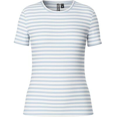 PIECES Pcruka Ss Top Noos Bc, Kashmirblå, S PIECES Pcruka Ss Top Noos Bc, Kashmirblå, S