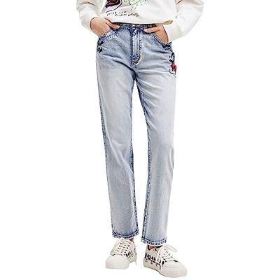 Desigual Denim_Musse Pigg, 5053 denim medium tvätt, 40, blå, 40 Desigual Denim_Musse Pigg, 5053 denim medium tvätt, 40, blå, 40